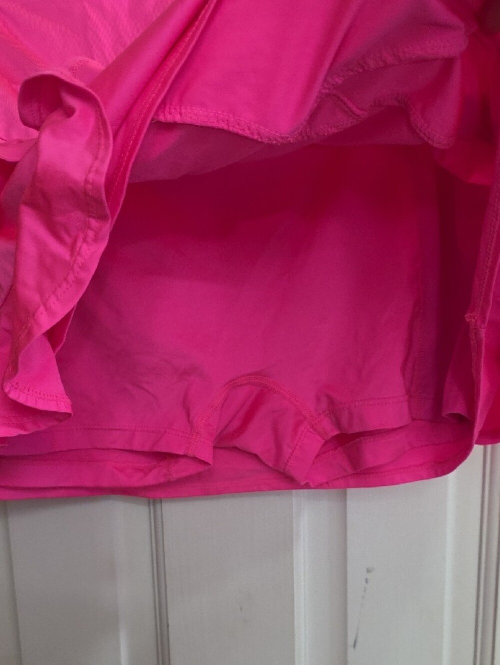 Tail Bright Pink Ruffle-Tier Mini Skort - Picture 5 of 5